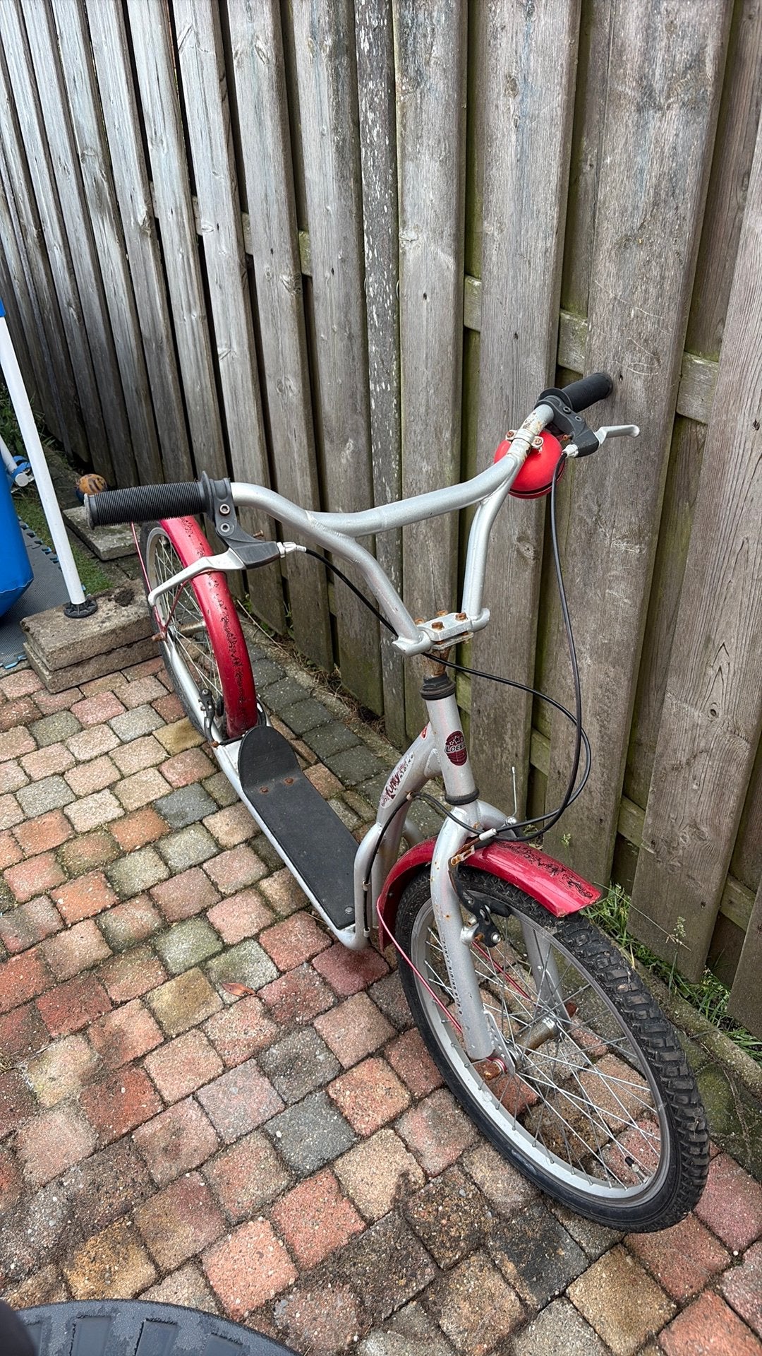 Kinderstep., Ophalen, Zo goed als nieuw, Staal, Minder dan 16 inch