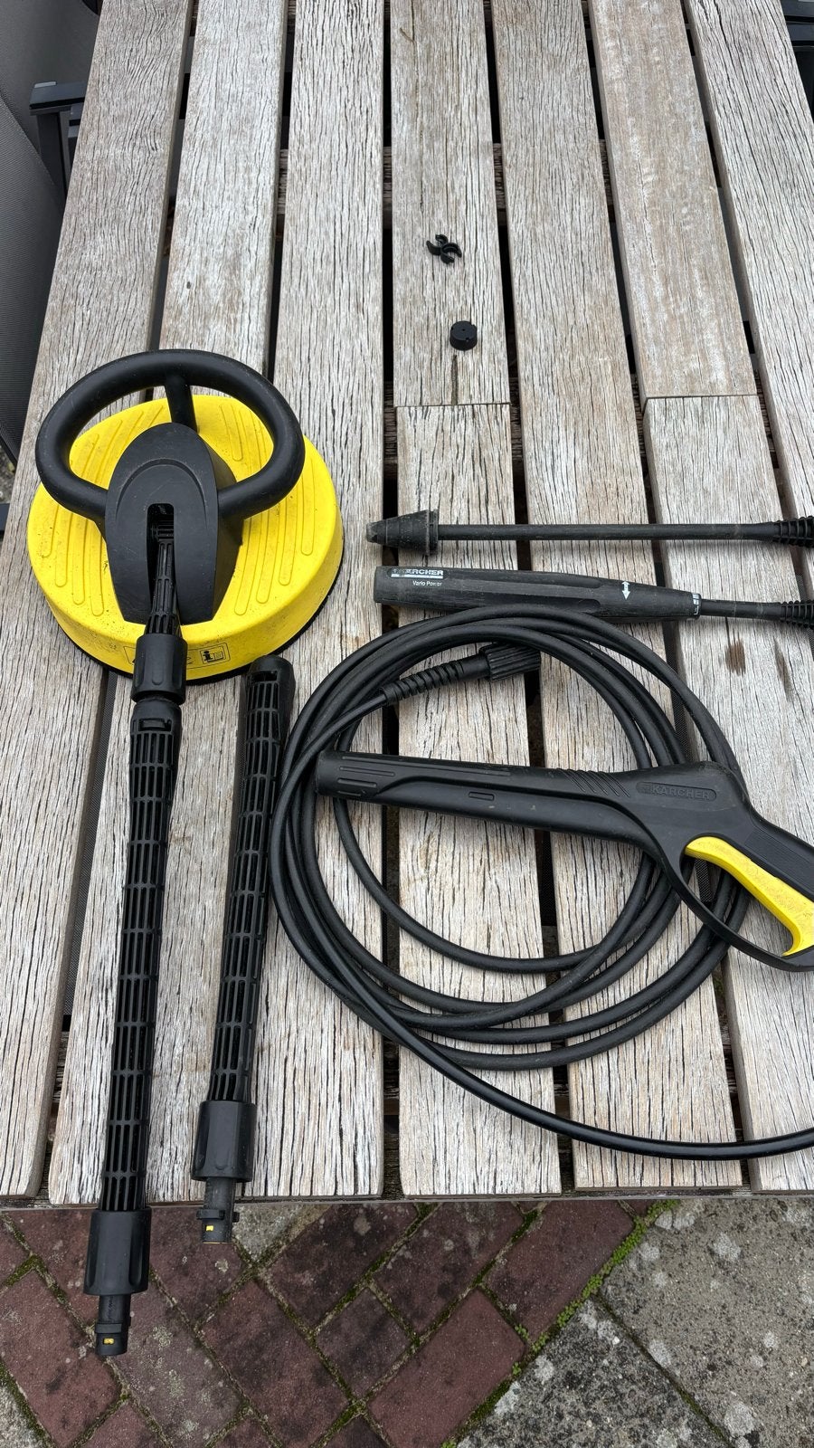 Kärcher T-Racer T550 Terrasreiniger met spuitpistool en lans, Ophalen, Gebruikt