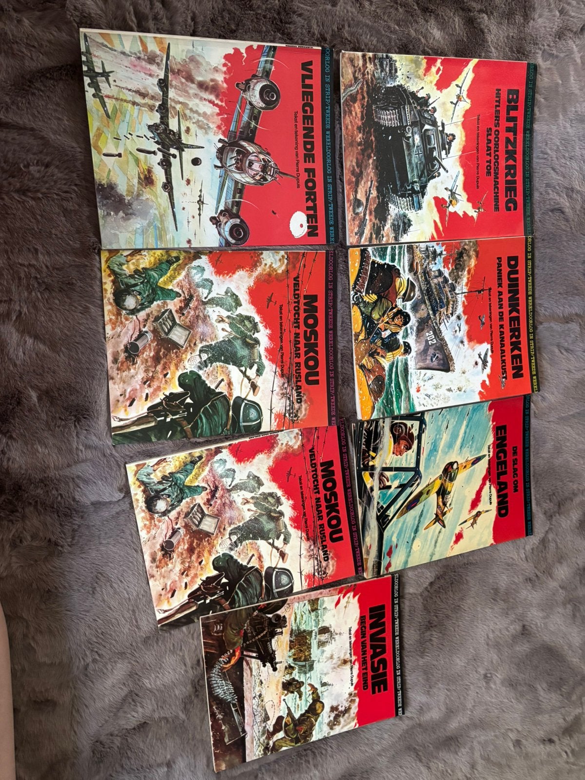 Te koop strips tweede wereld oorlog, Meerdere comics, Ophalen of Verzenden, Gelezen, Europa