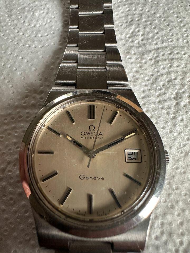 Omega Vintage horloge, automatisch, Ophalen of Verzenden, Zo goed als nieuw, Staal, Omega