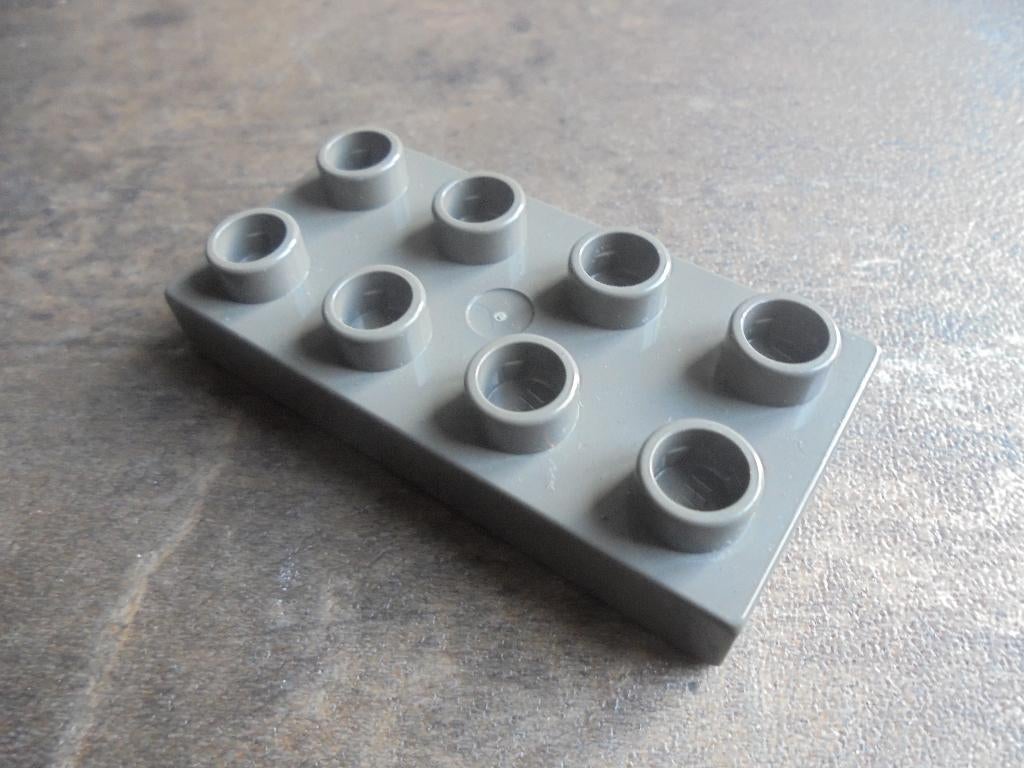Lego Duplo Plate 2x4x0,5 (zie foto's) 4, Ophalen of Verzenden, Gebruikt, Losse stenen, Duplo