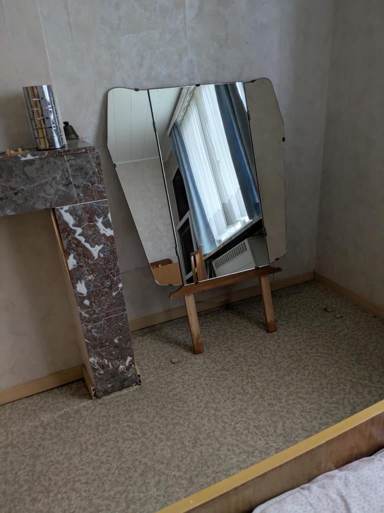 antieke kapspiegel, Ophalen, Overige vormen, 50 tot 100 cm, Minder dan 100 cm