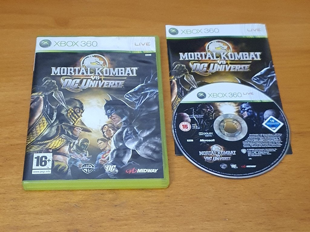 XBOX 360 | Mortal Kombat vs. DC Universe, Gebruikt, Vanaf 18 jaar, Vechten, 2 spelers
