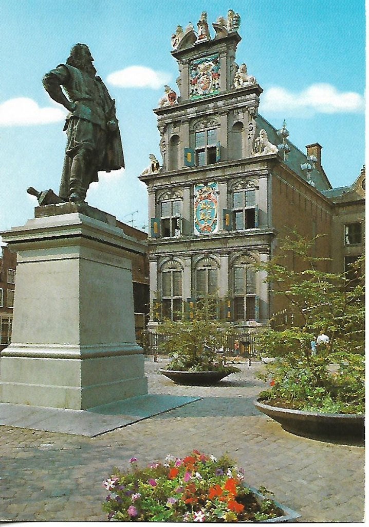 Hoorn- -Westfries Museum, standbeeld J.Pz.Coen., Verzenden, 1980 tot heden, Gelopen, Noord-Holland