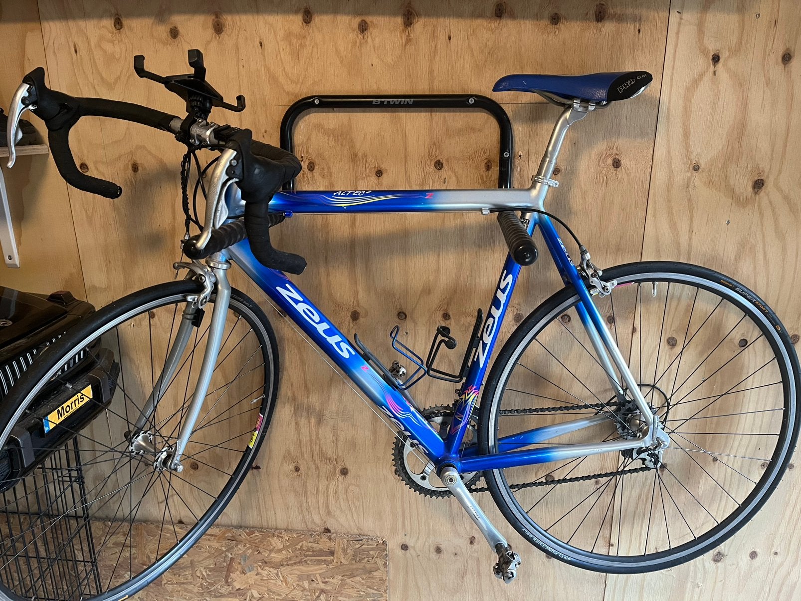 Racefiets zeus, Gebruikt, 10 tot 15 versnellingen, 57 tot 61 cm, Ophalen