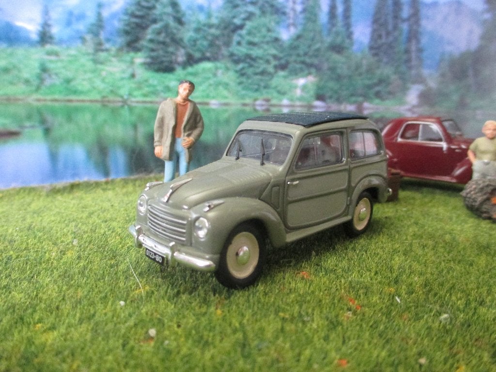 1:43 Fiat 500C Belvedere - Norev, Ophalen of Verzenden, Zo goed als nieuw, Auto, Norev
