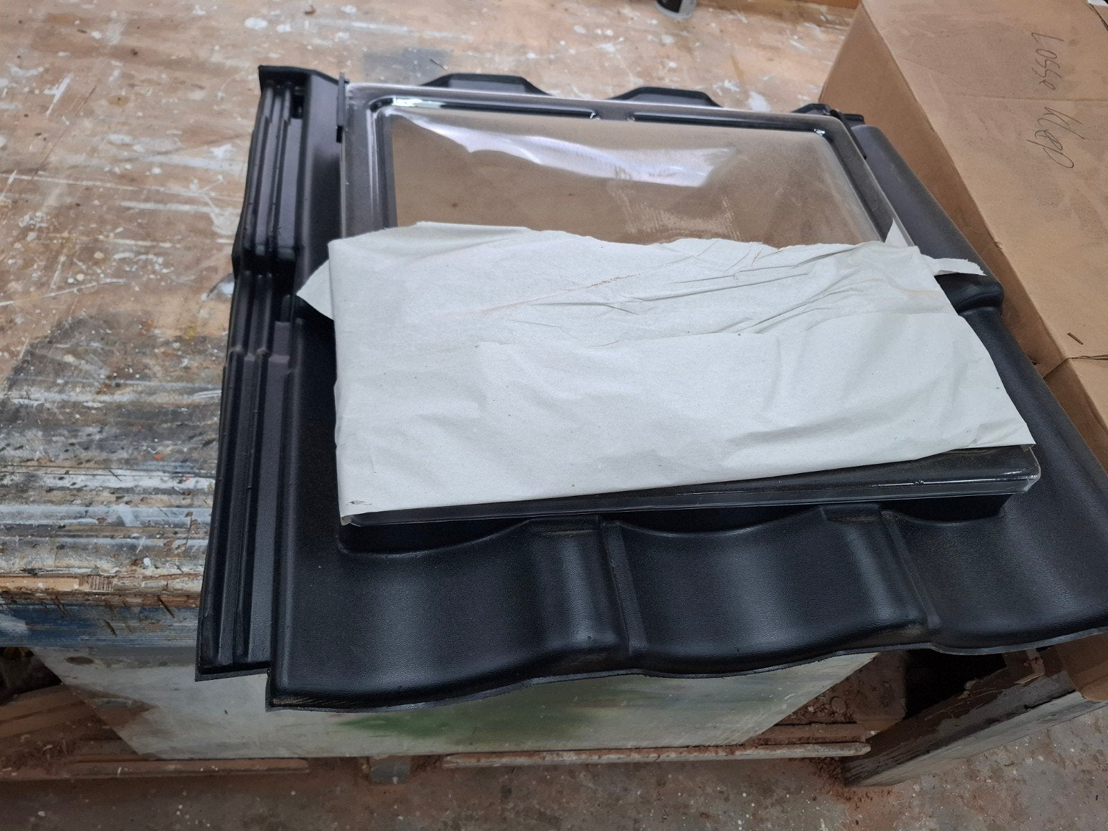 Ubbink 6-pans dakraam VH, kunststof ongeïsoleerd, Ophalen, Minder dan 80 cm, Minder dan 80 cm, Nieuw