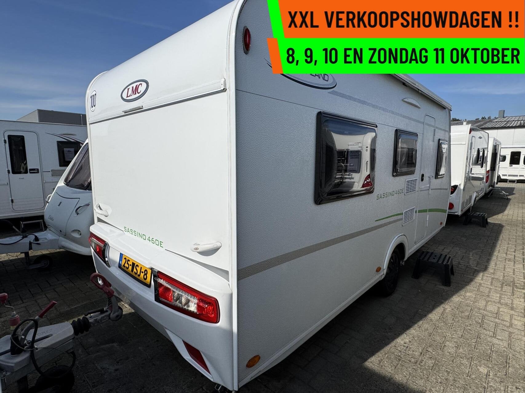Lmc SASSINO 450E, ENKELEBDEEN, DINETTE, MOVER,ZAKLUIFEL, Caravans en Kamperen, Bedrijf, 750 - 1000 kg, 6 tot 7 meter, Hordeur