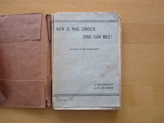 Kun je nog zingen, zing dan mee 1925, Boeken, Ophalen of Verzenden, Gelezen, Algemeen