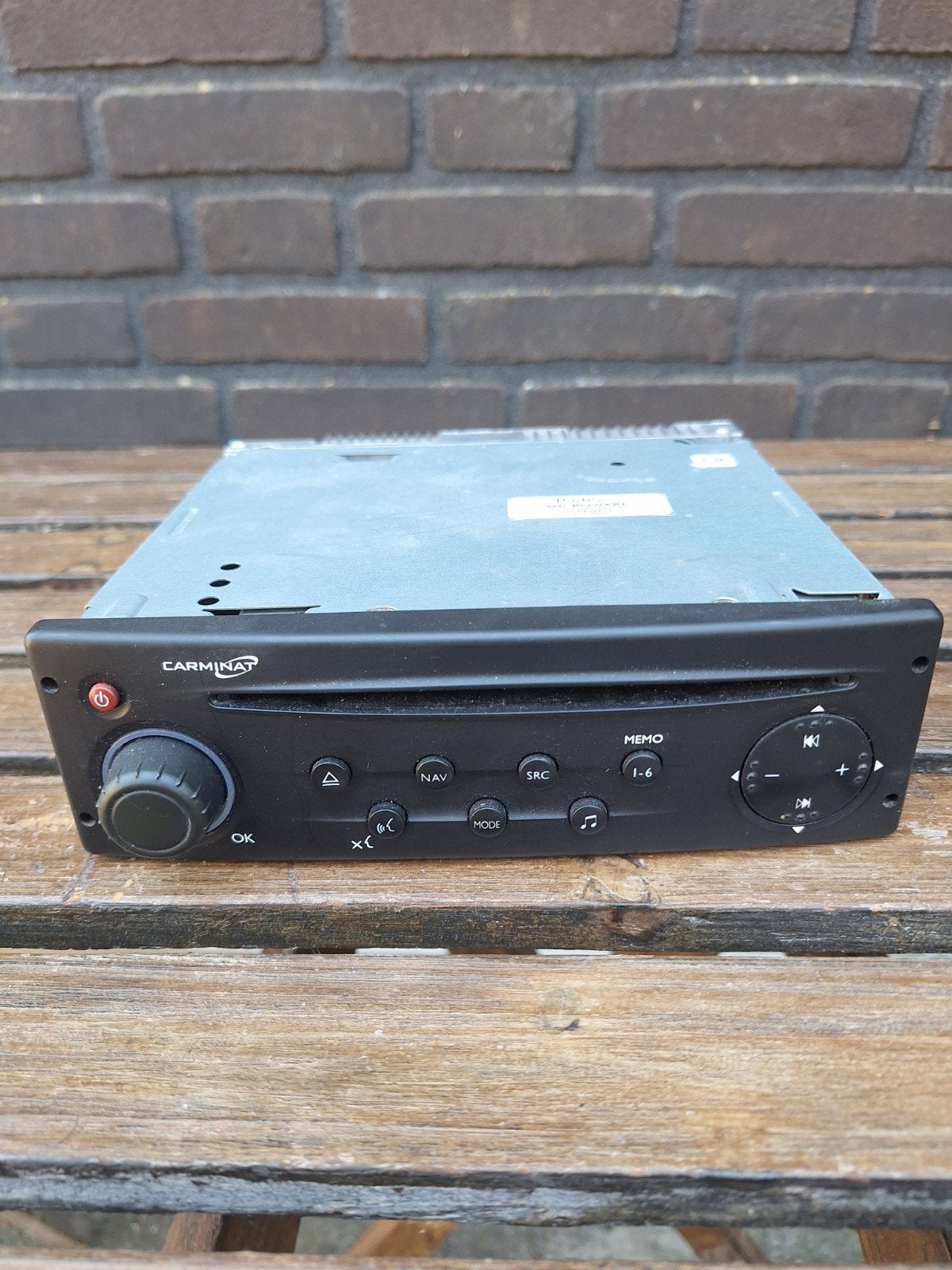 Carminat autoradio met navigatie, Auto diversen, Autoradio's, Gebruikt, Ophalen of Verzenden