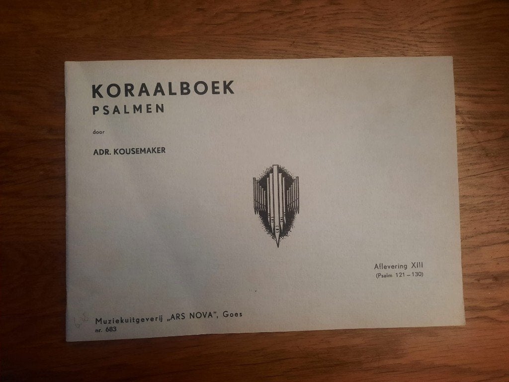 Koraalboek Psalmen, Orgel, Verzenden, Klassiek, Overige soorten