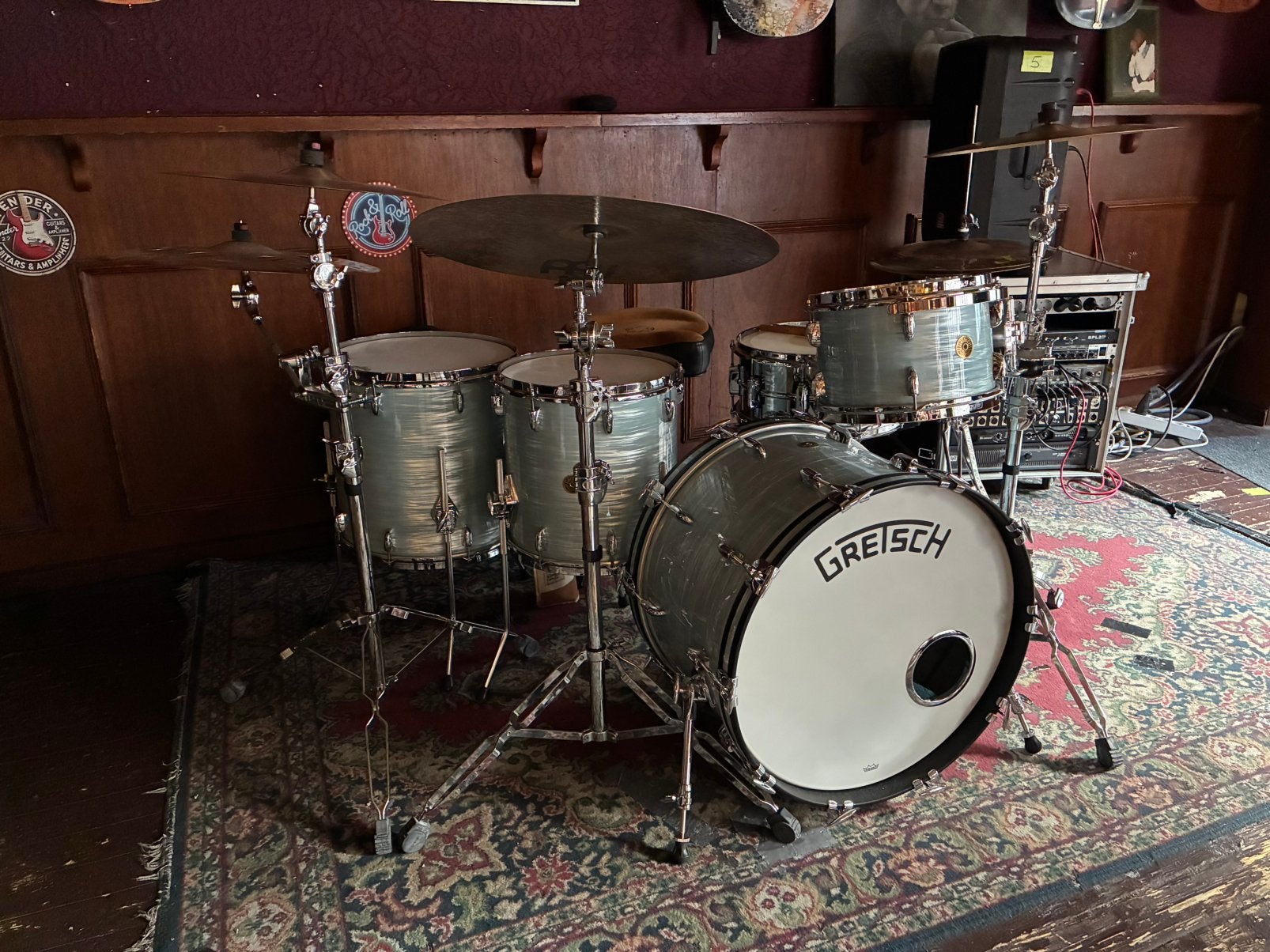 Gretsch Broadkaster Vintage Oyster White, Ophalen, Zo goed als nieuw, Overige merken