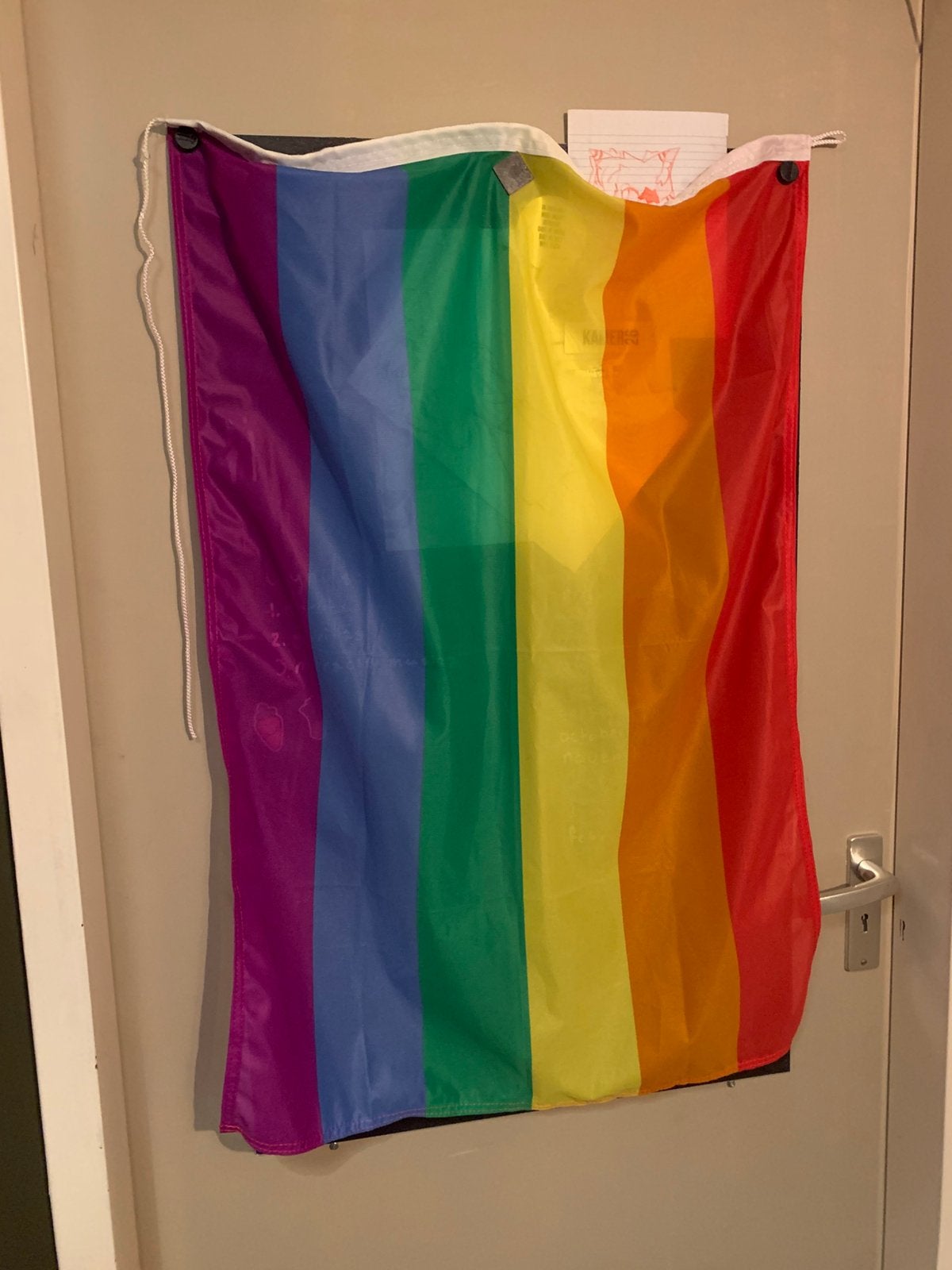 Vlag regenboog/pride, Diversen, Vlaggen en Wimpels, Ophalen of Verzenden, Nieuw