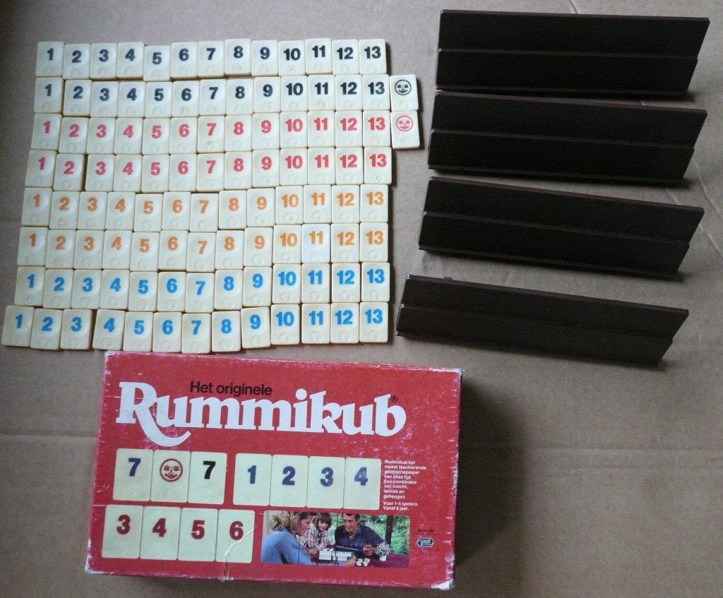 RUMMIKUB van GOLIATH, rummy spel kleine uitvoering, Gebruikt, Goliath, Ophalen of Verzenden, Een of twee spelers
