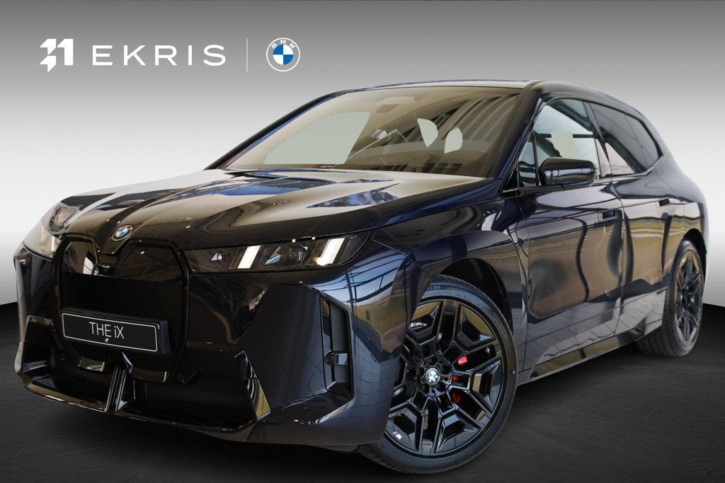BMW iX xDrive45 | M Sportpakket Pro | Comfort Pack | Innovat, Auto's, BMW, Automaat, Stof, IX, Zwart
