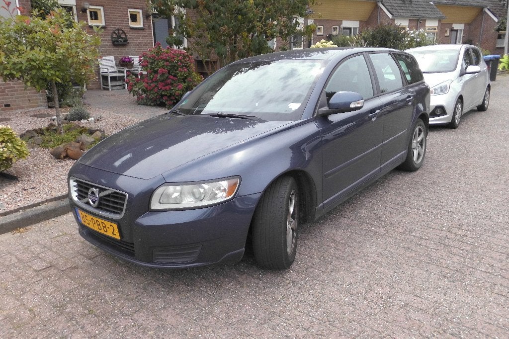 Volvo V50 2.0 2011 Blauw, Stof, Beige, 4 cilinders, Blauw