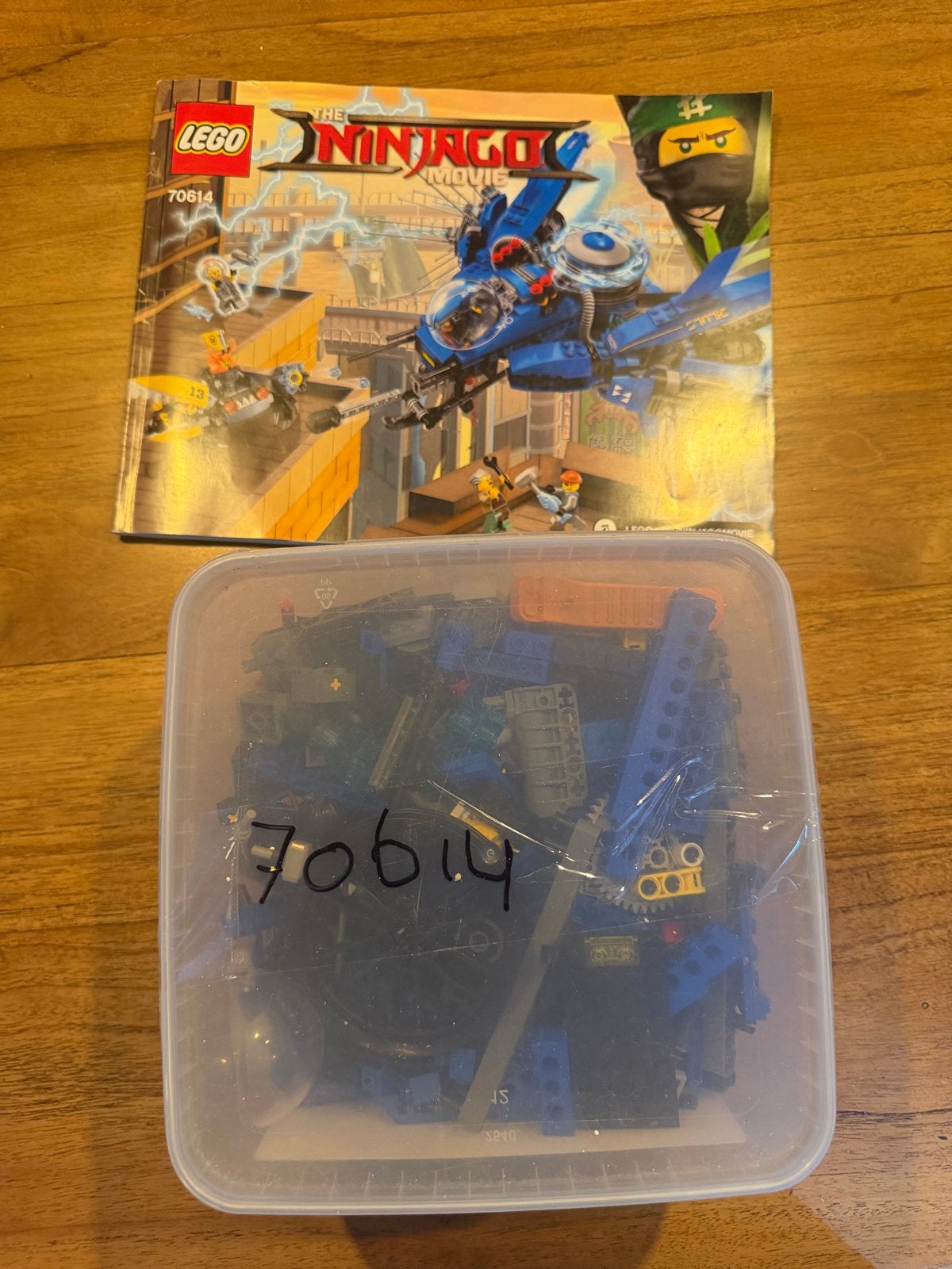 Lego Ninjago Movie 70614 Bliksemstraal Jet, Kinderen en Baby's, Speelgoed | Duplo en Lego, Gebruikt, Lego, Ophalen of Verzenden