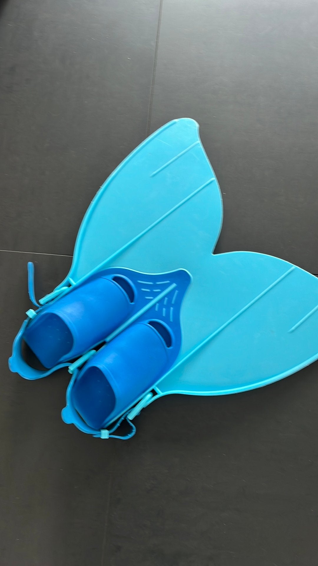 Flippers zeemeermin, Ophalen, Gebruikt, Snorkelvinnen