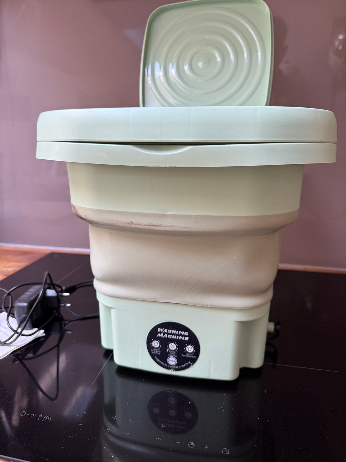 Opvouwbare camping wasmachine, Caravans en Kamperen, Kampeeraccessoires, Ophalen, Gebruikt