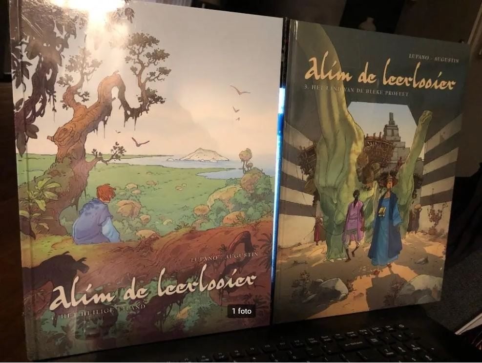 2x akim de leerlooier hardcover e5, Meerdere stripboeken, Ophalen of Verzenden, Zo goed als nieuw