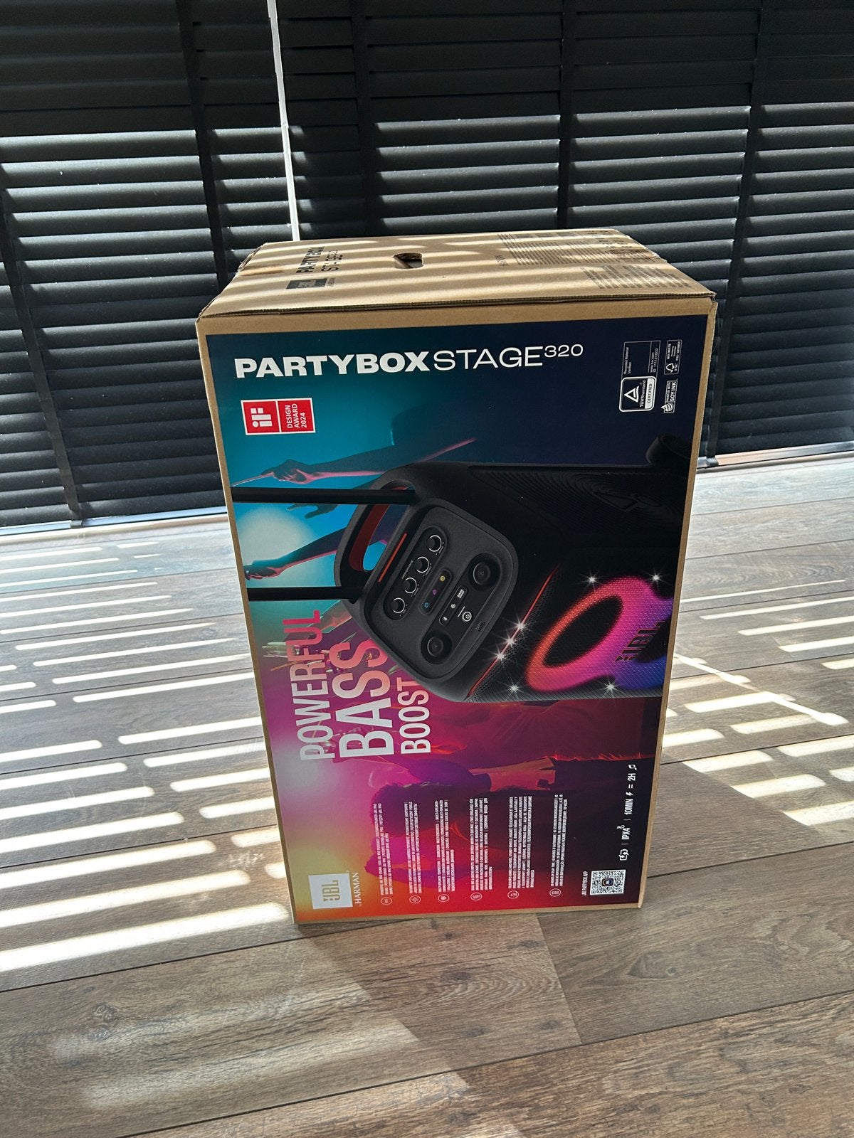 NIEUW | JBL PartyBox Stage 320, 150 watt of meer, JBL, Party speaker, Nieuw