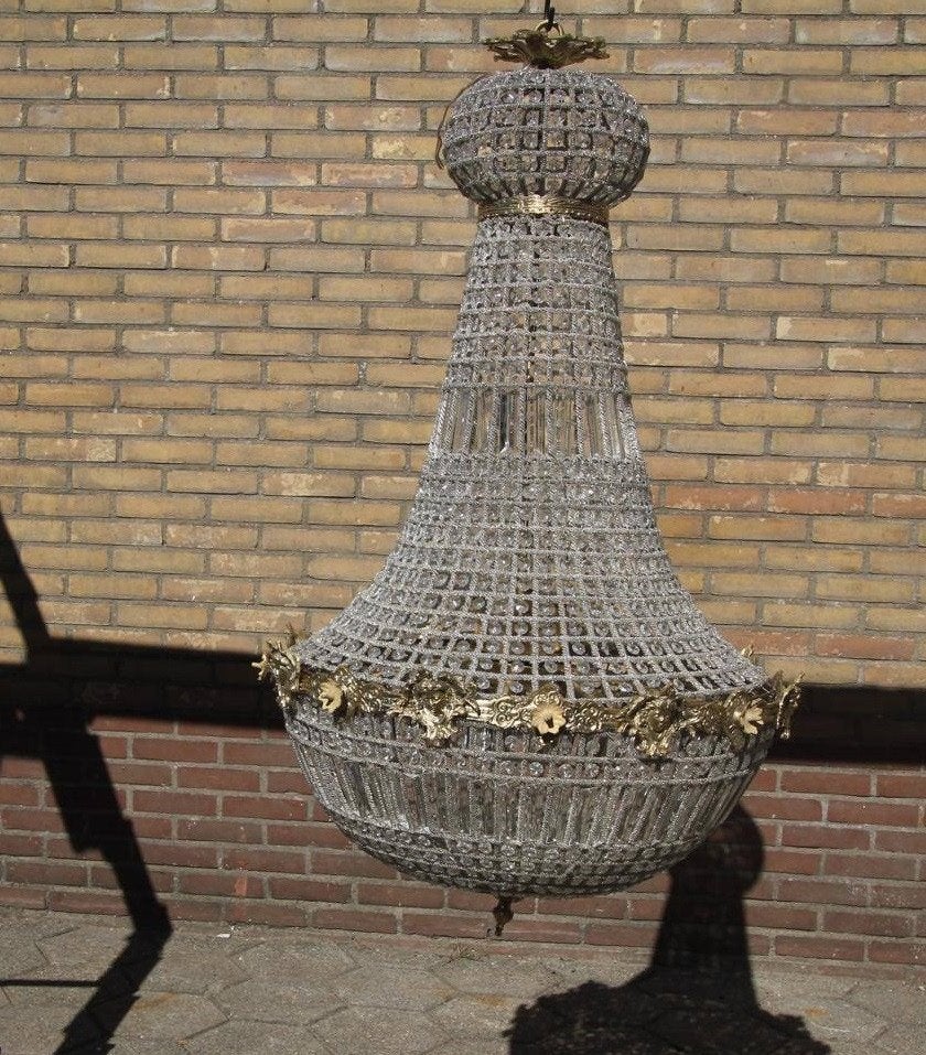 NIEUWE LUCHTER HANGLAMP KRISTALLEN LAMP flamant, Ophalen, Wilms, Klassiek, Nieuw