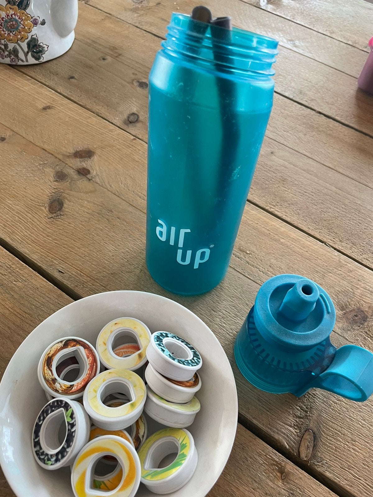 Air up fles met met 13 nieuwe smaakjes, Ophalen, Zo goed als nieuw