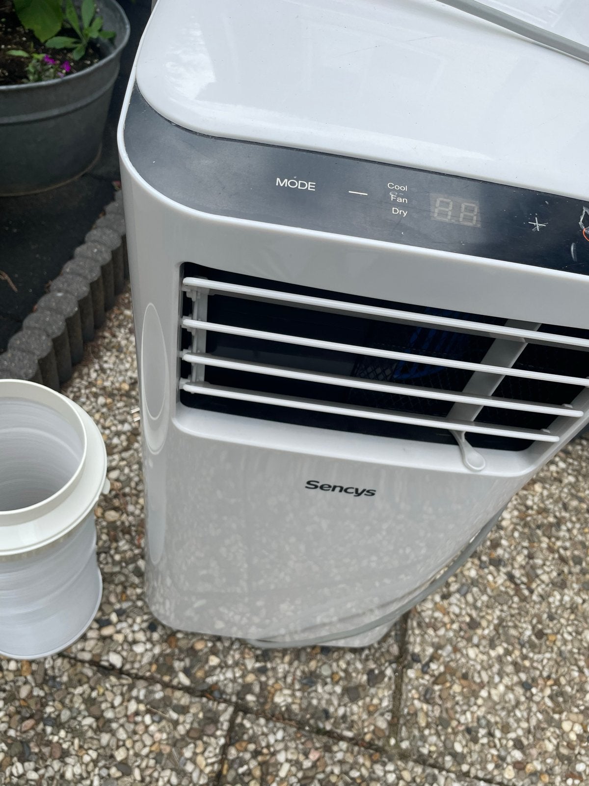 Sencys Mobiele Airco, Gebruikt, Minder dan 60 m³, 3 snelheden of meer, Ophalen of Verzenden