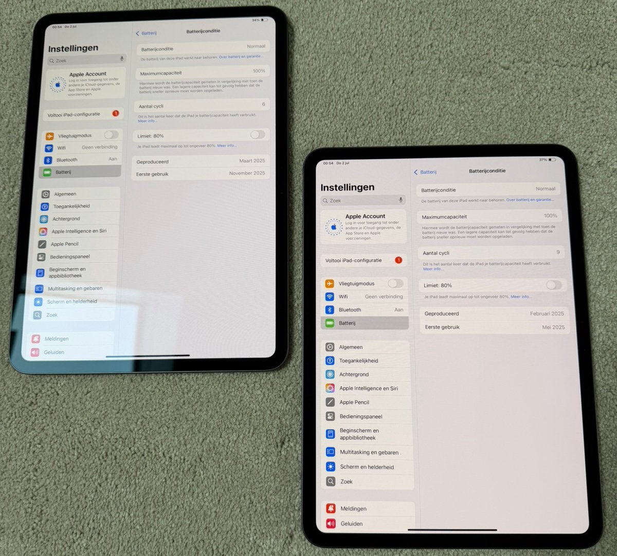  Apple Ipad Pro 11Inch 256GB 2024 M4 Wifi kort gebruikt, Computers en Software, Apple iPads, Apple, Apple, Zwart, 11 inch
