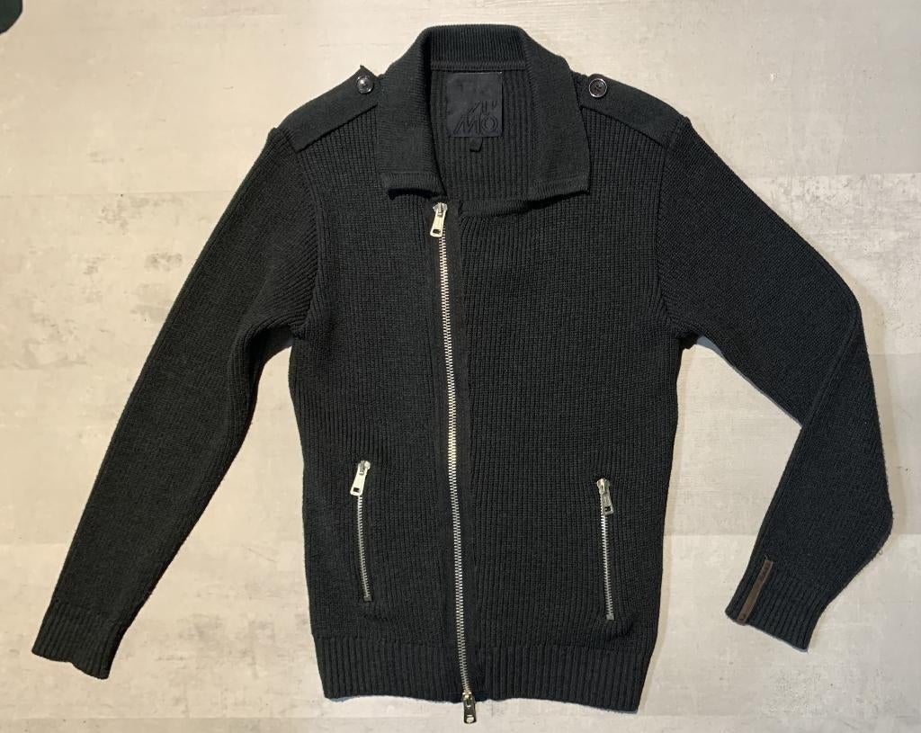 ZUMO Gebreide jas/vest met ritsen - Maat M - Nieuw, Zumo, Zwart, Nieuw, Verzenden