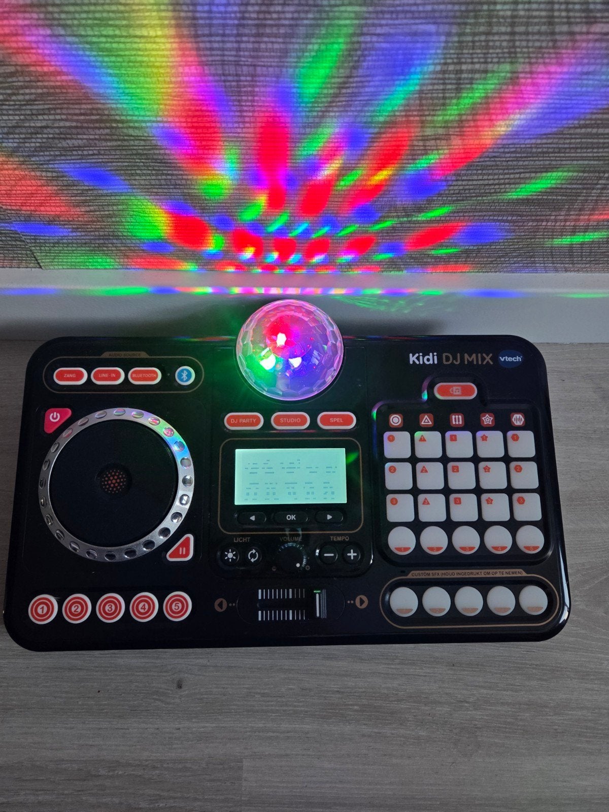 VTech Kidi DJ Mix met lichteffecten, Ophalen of Verzenden, Zo goed als nieuw, Jongen of Meisje