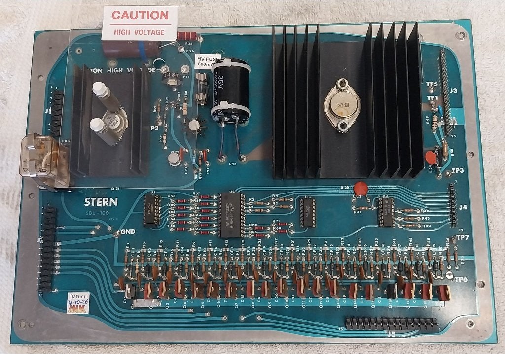 Stern SDU-100 Solenoid driver / Voltage regulator., Verzamelen, Gebruikt, Elektronisch, Stern, Onderdeel of Defecte kast
