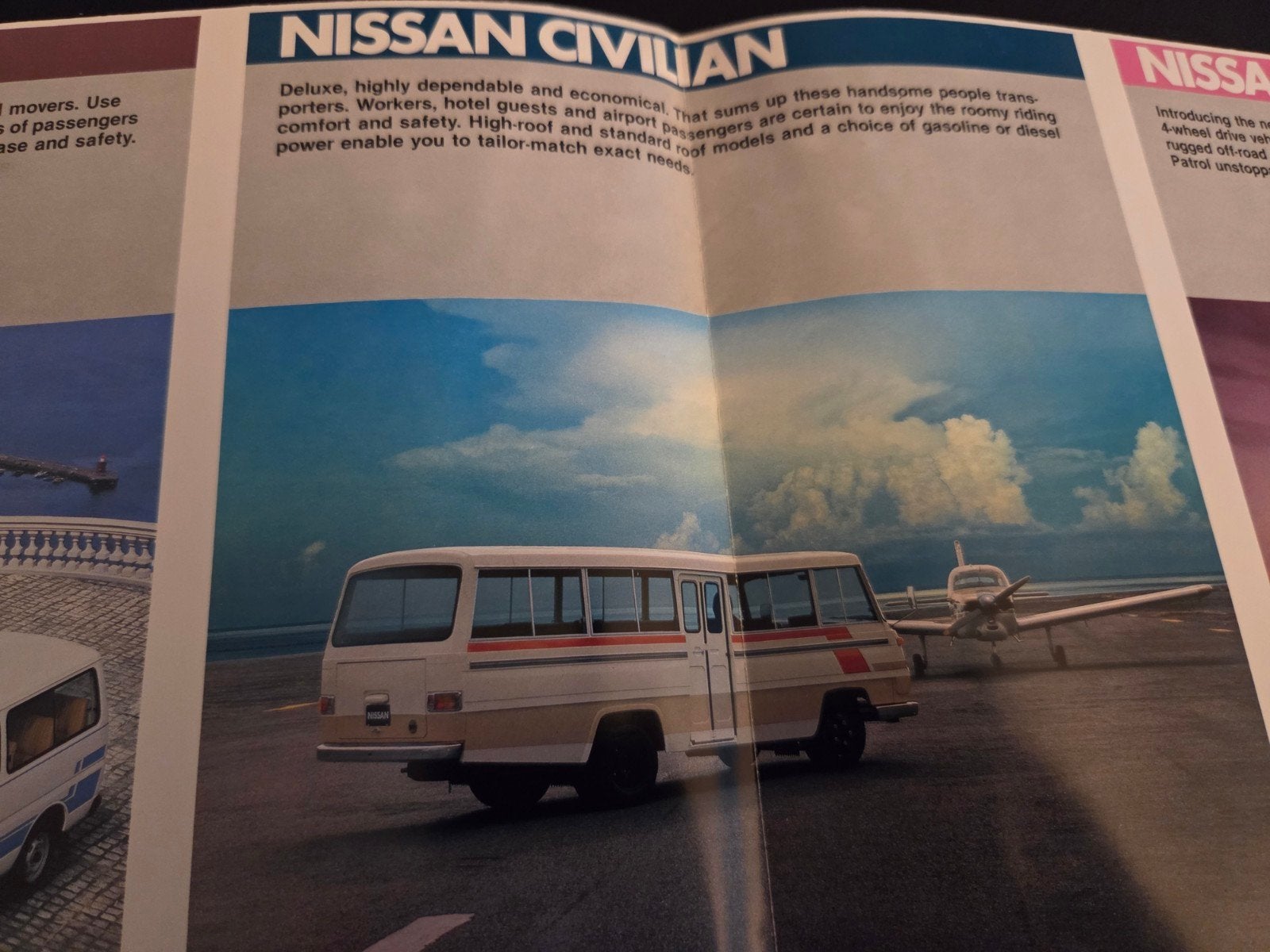 Brochure Nissan / Datsun Commercial Vehicles 1981, Ophalen of Verzenden, Zo goed als nieuw, Nissan