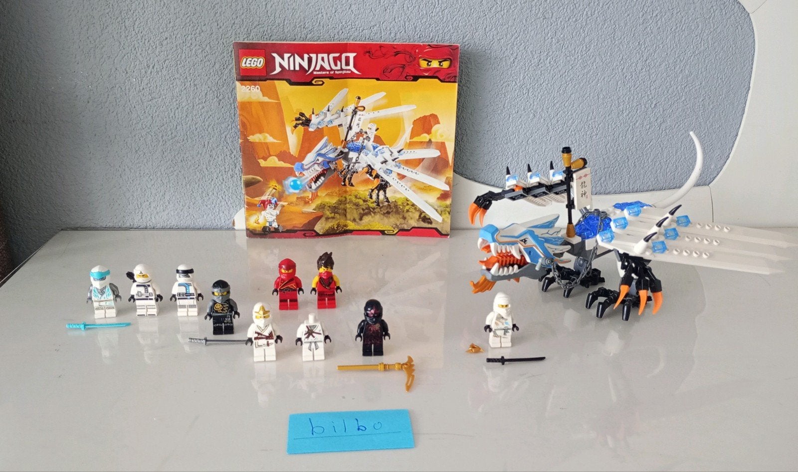 Lego Ninjago Set en poppetjes/minifiguren, Lego, Ophalen of Verzenden, Zo goed als nieuw, Compleet