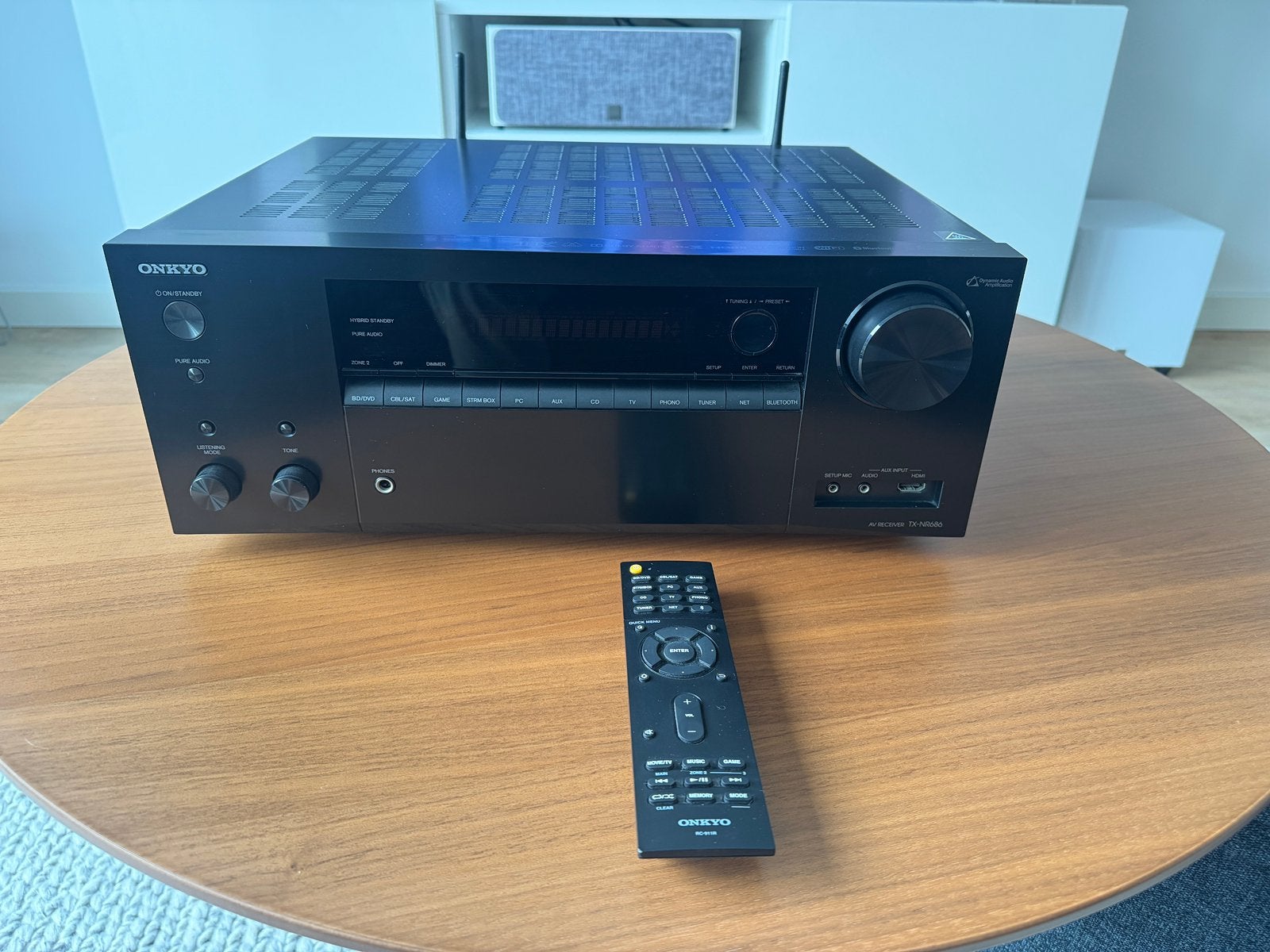 Nette Onkyo TX-NR686 7.2-kanaals AV-receiver versterker, Audio, Tv en Foto, Ophalen, Zo goed als nieuw, 120 watt of meer, Onkyo