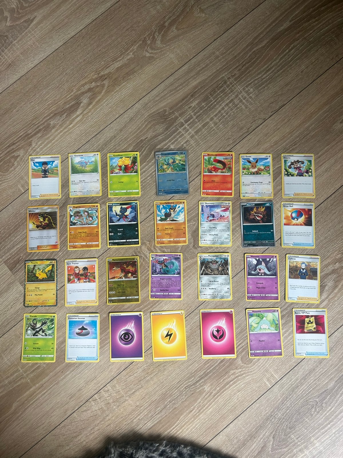 Grote verzameling Pokémon kaarten (30+stuks), Ophalen of Verzenden, Gebruikt, Meerdere kaarten
