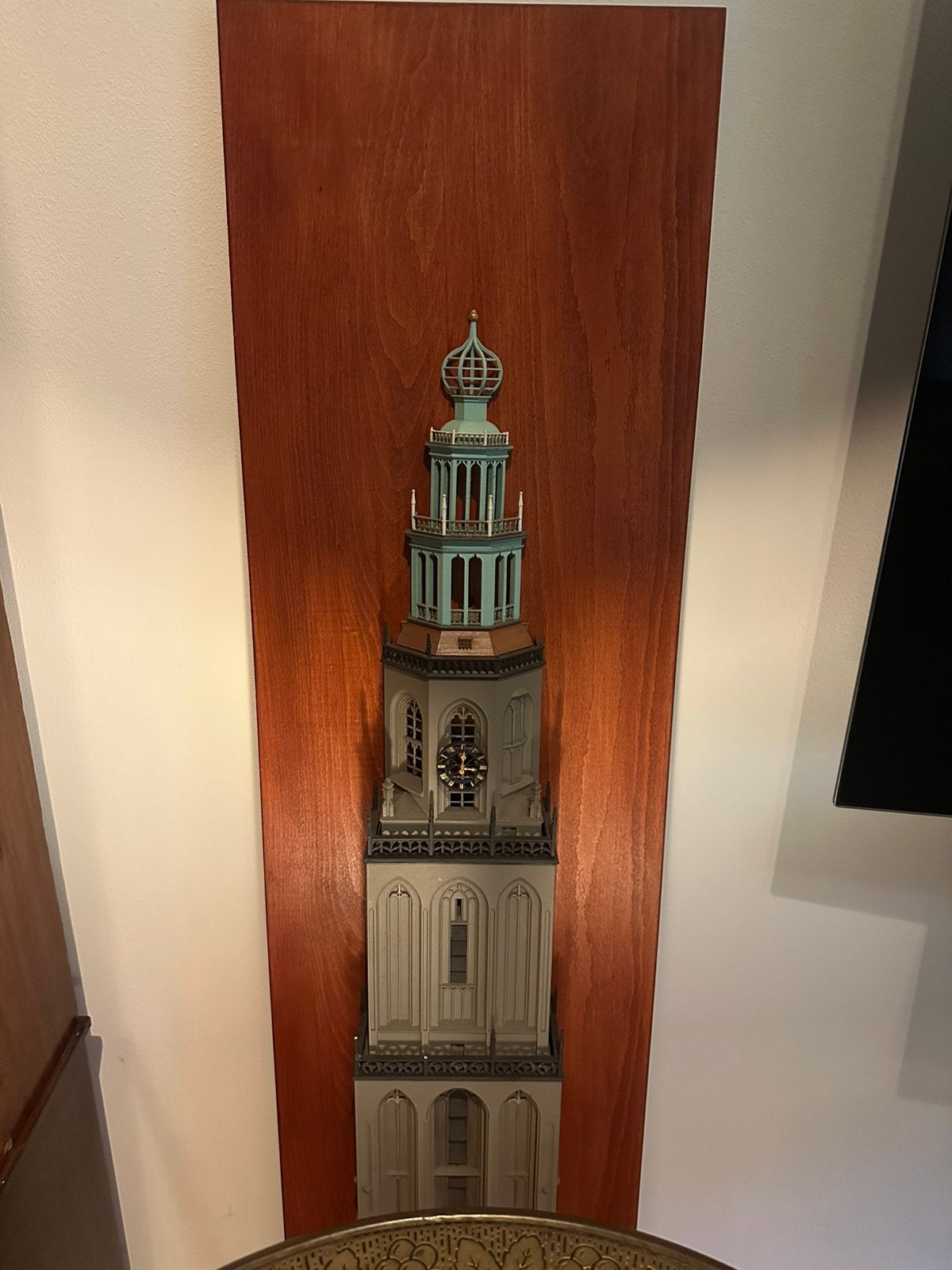 Martinitoren 93cm hoog, Ophalen