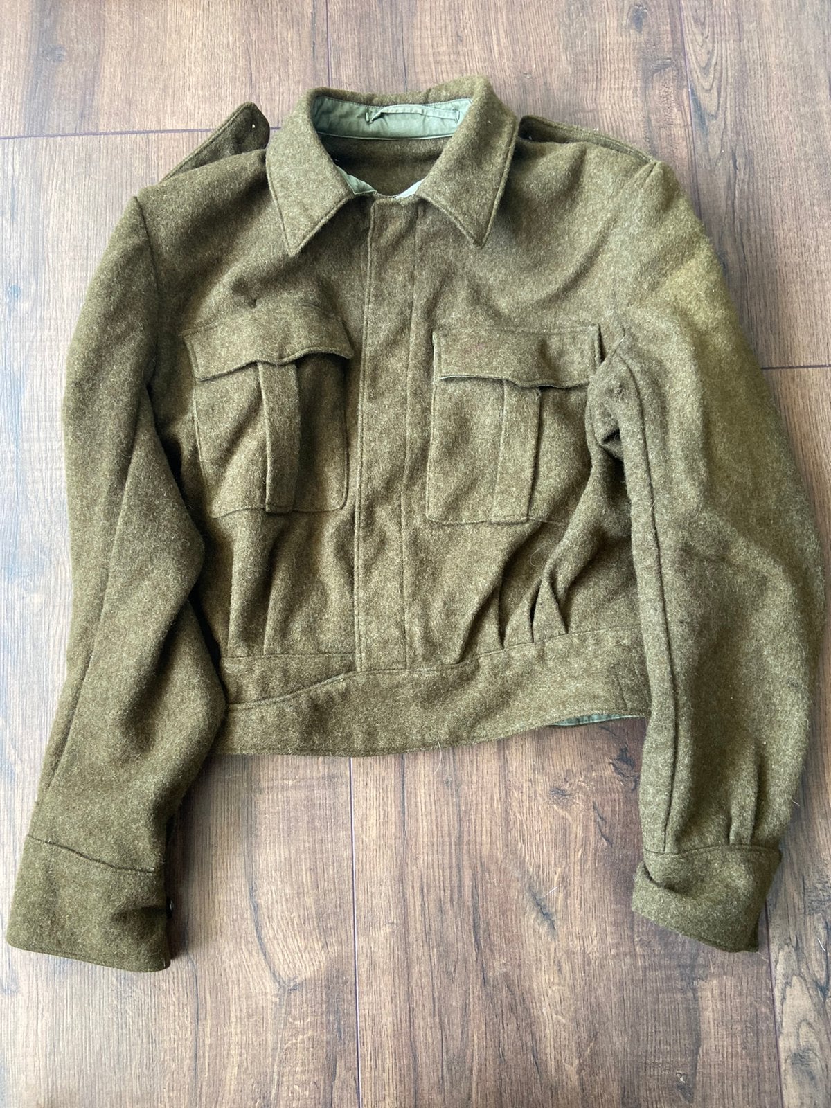 Britse battle dress blouse (ww2?), Ophalen of Verzenden, Engeland