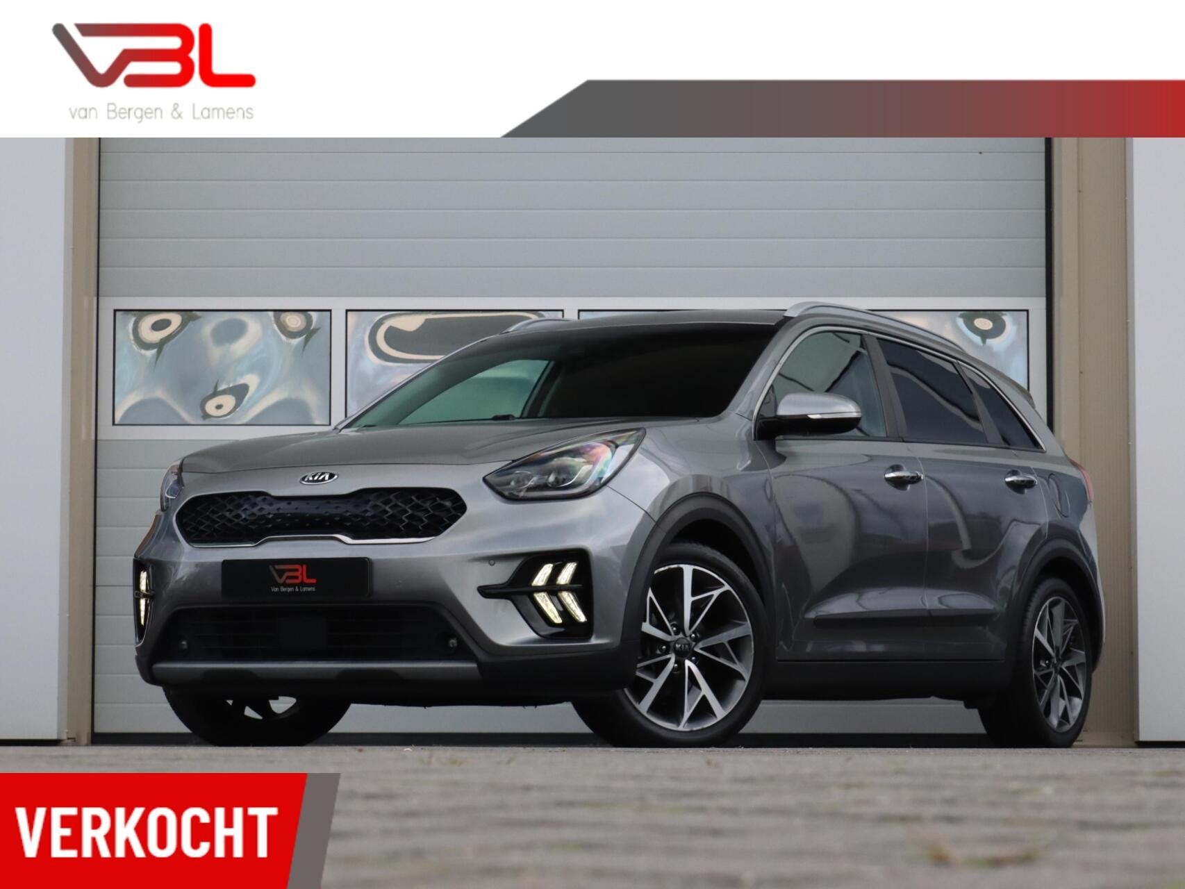 Kia Niro 1.6 GDi 140PK Hybrid ExecutiveLine | 18inch |, Dealer onderhouden, Gebruikt, Met garantie (alle), Leder