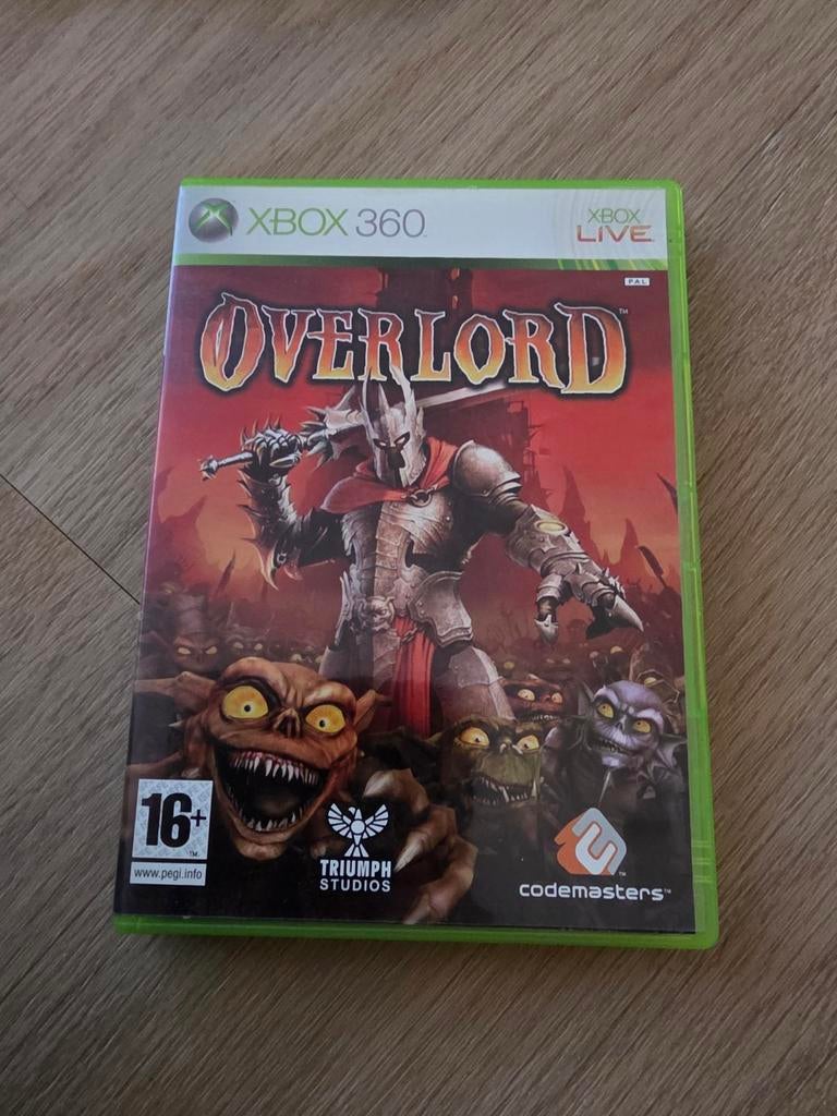 Overlord Xbox 360 - Duistere Fantasy Actie-RPG, Online, Gebruikt, 1 speler, Ophalen of Verzenden