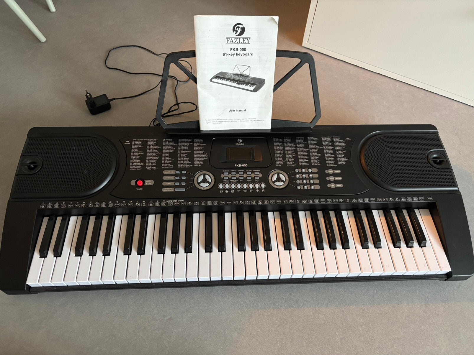 Keyboard Fazley FKB-050 61-key, Ophalen, Zo goed als nieuw, 61 toetsen, Overige merken