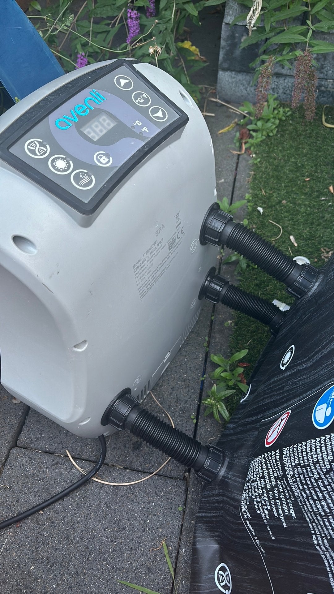 Losse pomp voor opblaas jacuzzi, Ophalen, Gebruikt, Pomp