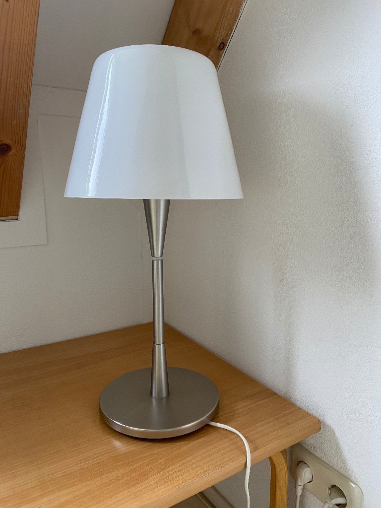 Te koop – Vintage IKEA Stockholm touch tafellamp, Ophalen, Dimbaar, Vintage, 60 cm