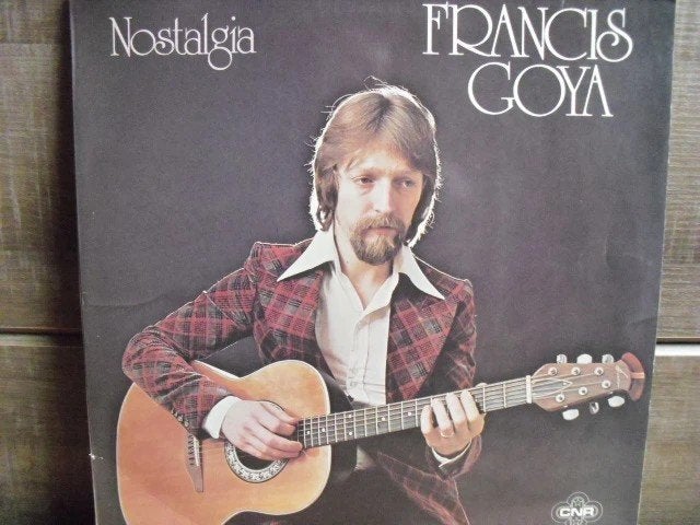 Francis Goya "Nostalgia"  LP, LP, Ophalen of Verzenden, Romantiek, Beschermende buitenhoes