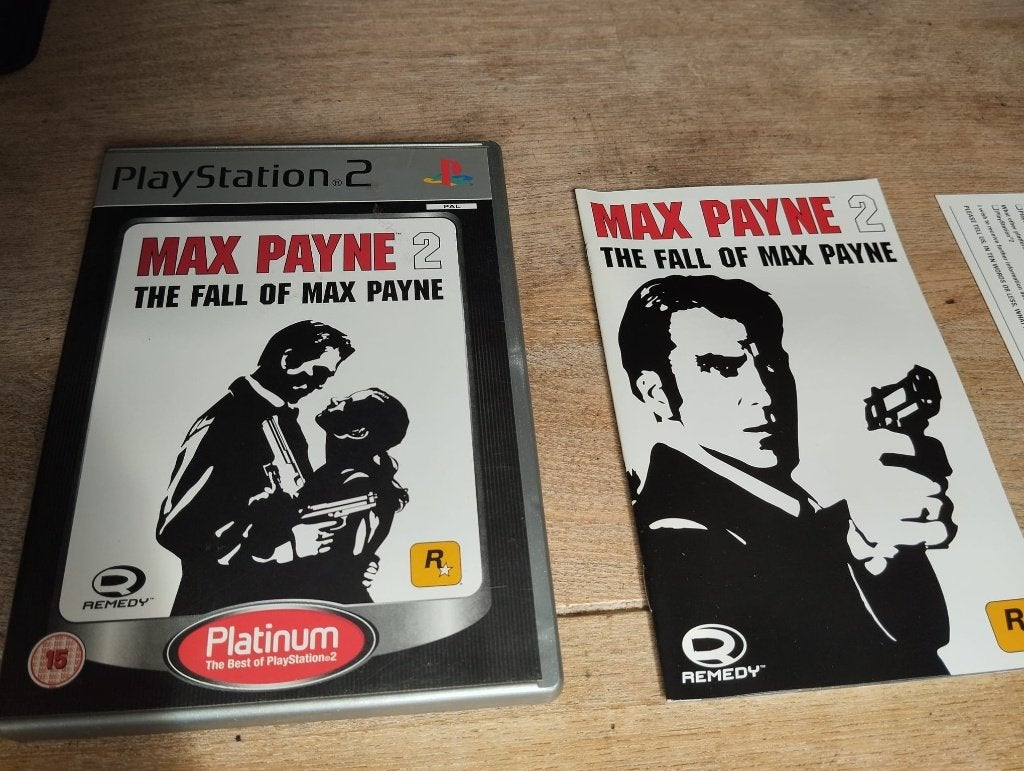 Max Payne 2 The Fall of playstation 2 ps2 game, Spelcomputers en Games, Games | Sony PlayStation 2, Vanaf 18 jaar, Shooter, 1 speler