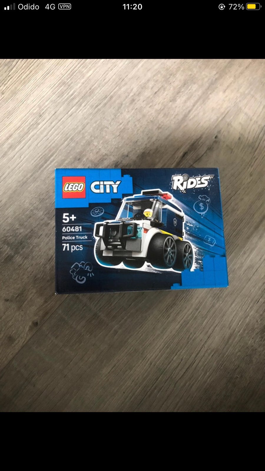 Lego city rides - Police truck, Overige thema's, Lego, Nieuw, Ophalen of Verzenden