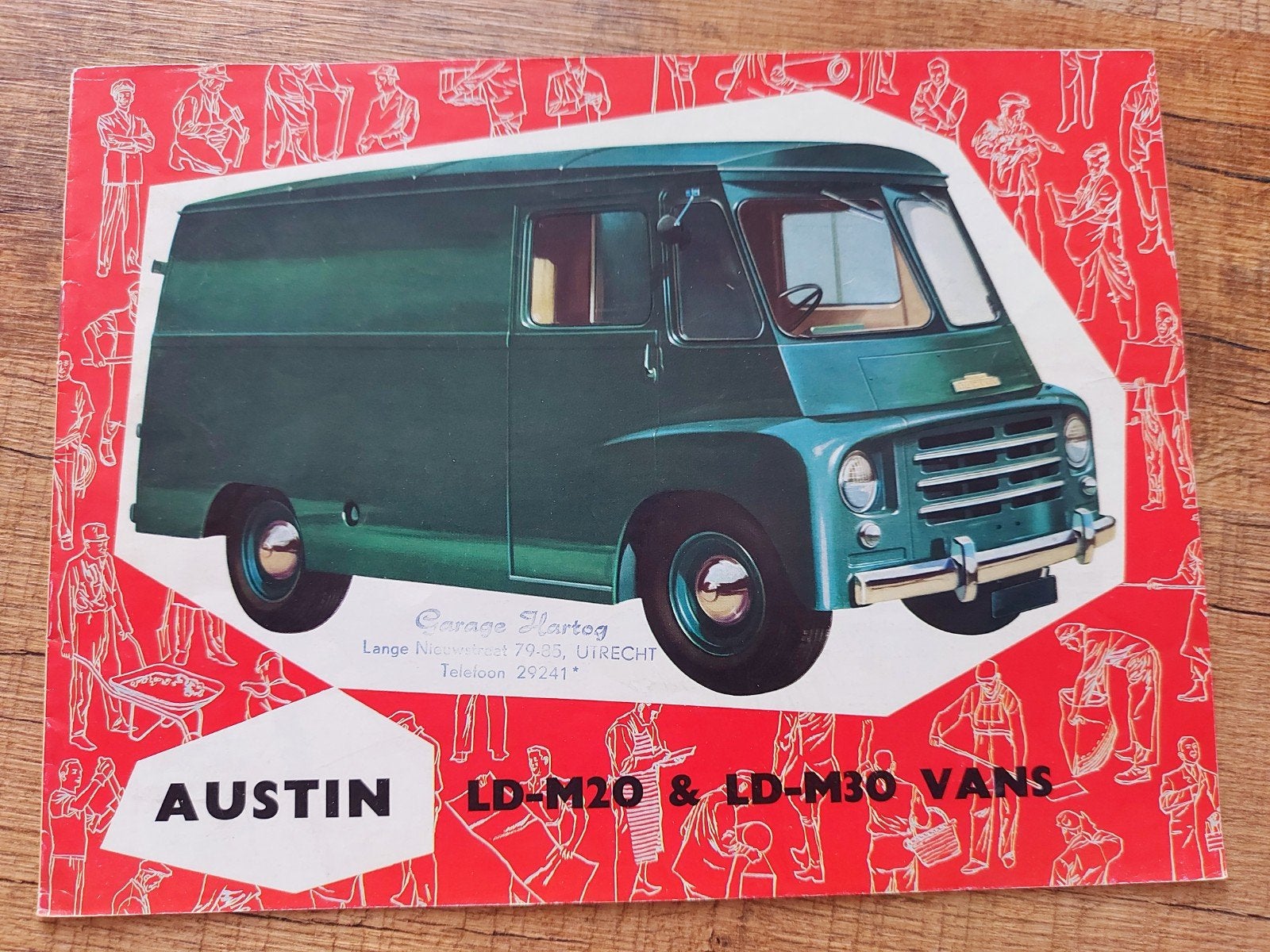 Austin busje folder Engelstalig, Ophalen of Verzenden, Zo goed als nieuw, Overige merken