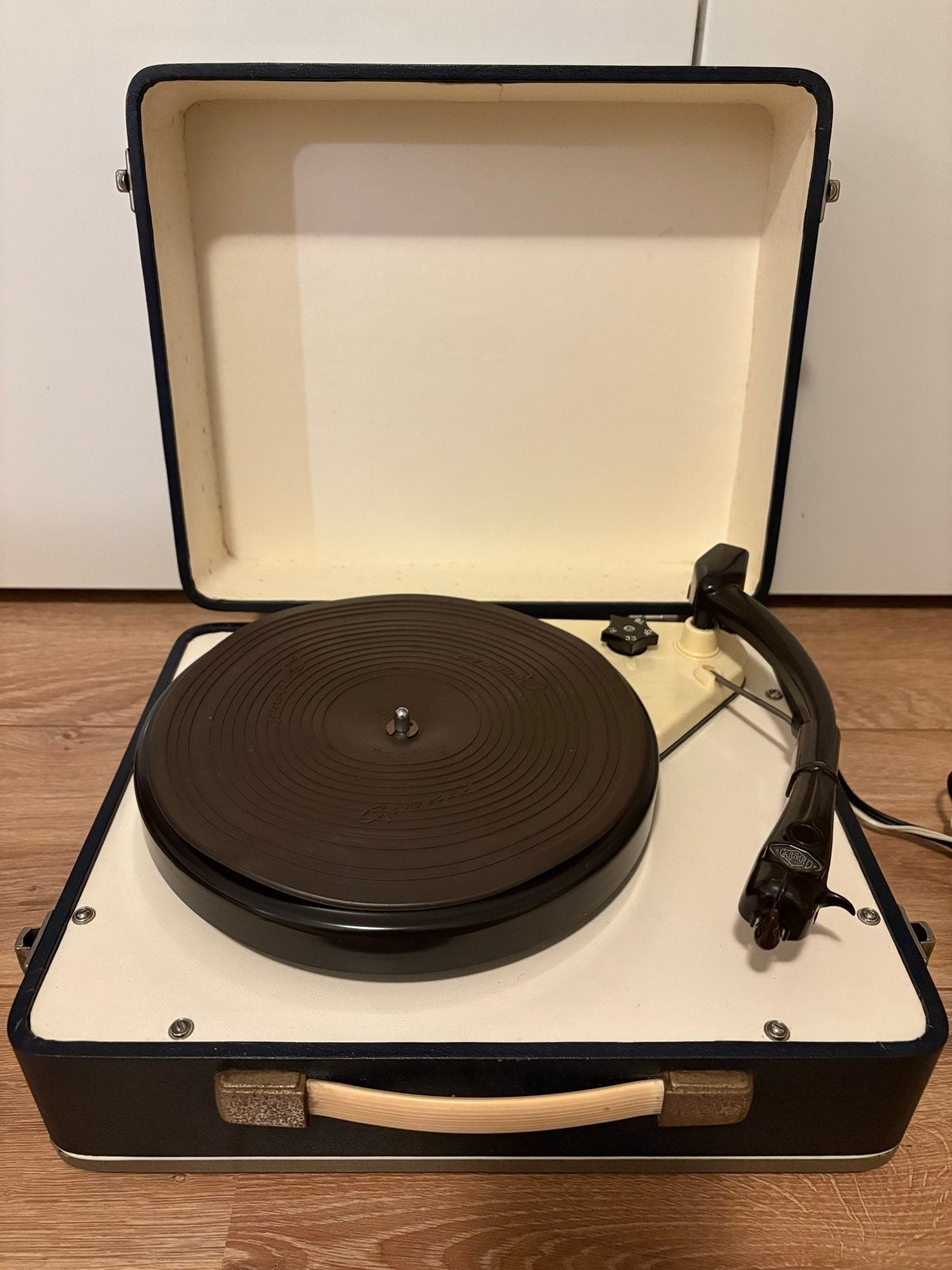 Garrard 4SP Kofferplatenspeler Jaren '60 - Mono, Audio, Tv en Foto, Platenspelers, Ophalen of Verzenden, Gebruikt, Platenspeler
