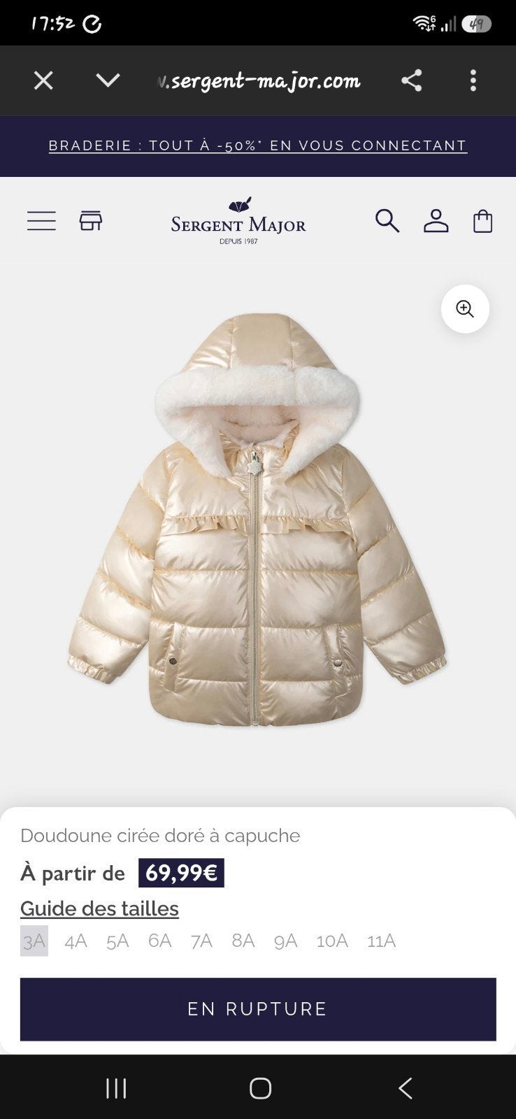 te koop, Ophalen, Meisje, Jasje