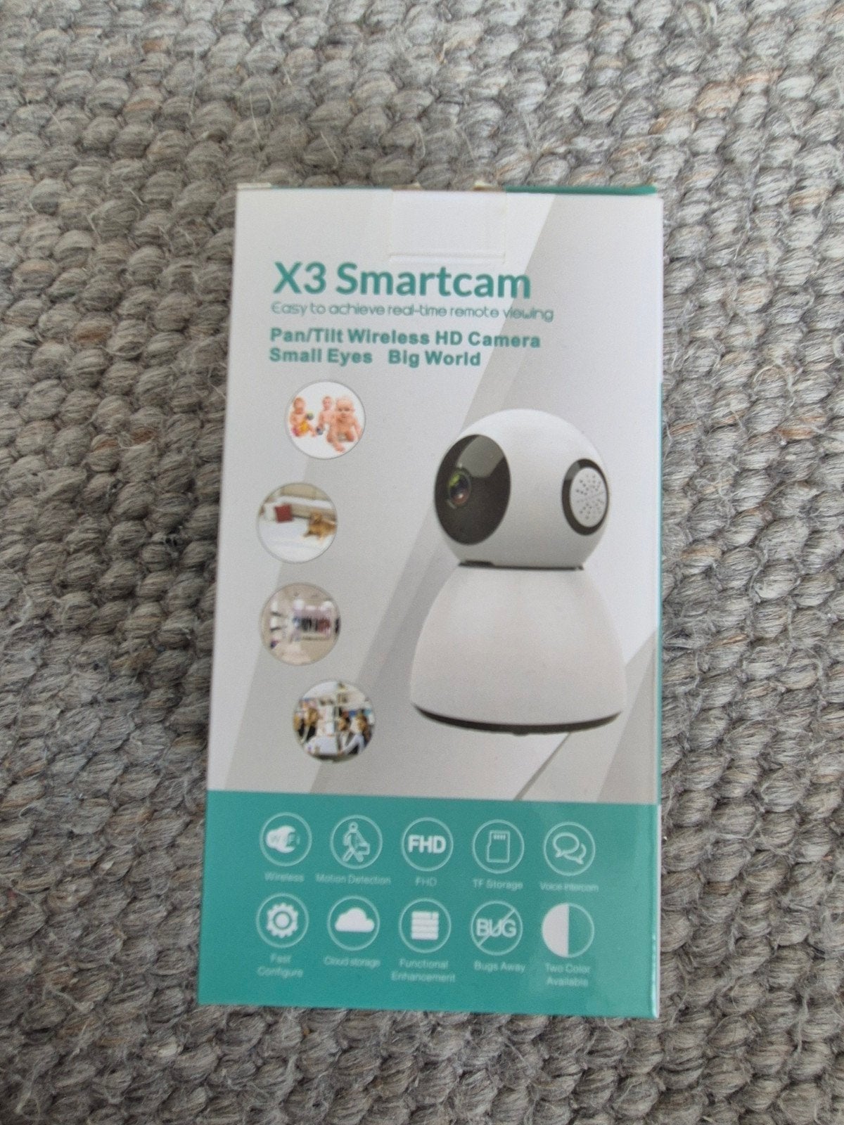 Orretti X3 Smartcam Pan/Tilt Draadloze HD Camera, Ophalen of Verzenden, Nieuw, Binnencamera